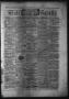 Thumbnail image of item number 1 in: 'Texas State Gazette. (Austin, Tex.), Vol. 13, No. 13, Ed. 1 Saturday, November 2, 1861'.