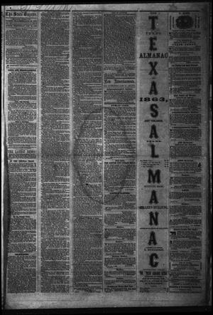 Primary view of The State Gazette. (Austin, Tex.), Vol. 14, No. 24, Ed. 1 Wednesday, January 14, 1863