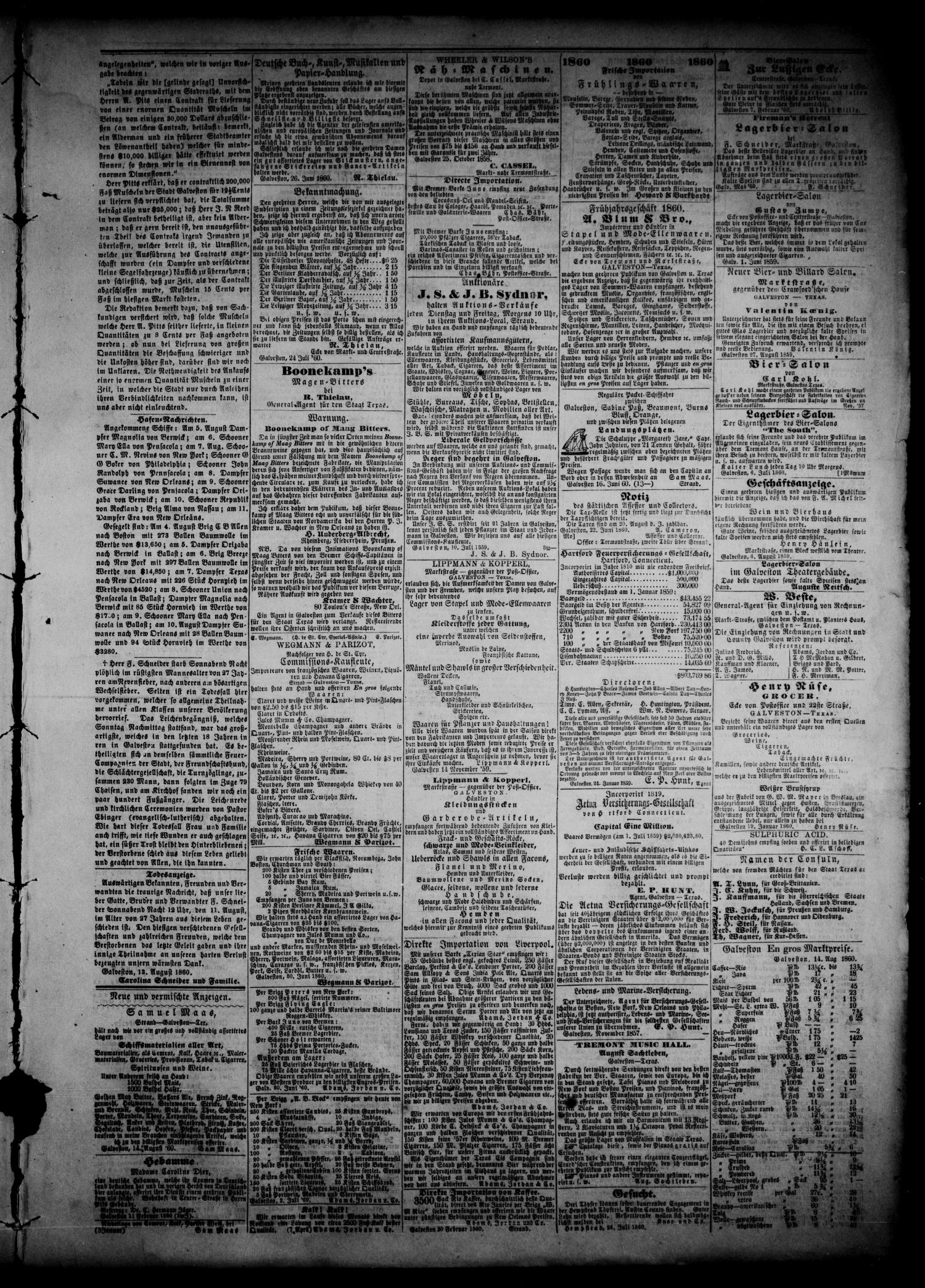 Union (Galveston, Tex.), Vol. 6, No. 13, Ed. 1 Tuesday, August 14, 1860
                                                
                                                    [Sequence #]: 3 of 4
                                                