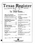 Journal/Magazine/Newsletter: Texas Register, Volume 18, Number 35, Pages 2915-3002, May 7, 1993