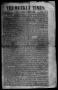 Primary view of The Tri-Weekly Times. (Austin, Tex.), Vol. 1, No. 32, Ed. 1 Friday, October 3, 1856