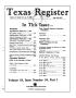 Journal/Magazine/Newsletter: Texas Register, Volume 18, Number 54, Part I, Pages 4535-4637, July 1…