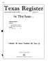 Journal/Magazine/Newsletter: Texas Register, Volume 18, Number 82, Part II, Pages 7587-7747, Octob…