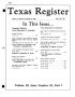 Journal/Magazine/Newsletter: Texas Register, Volume 18, Number 82, Part I, Pages 7497-7584, Octobe…