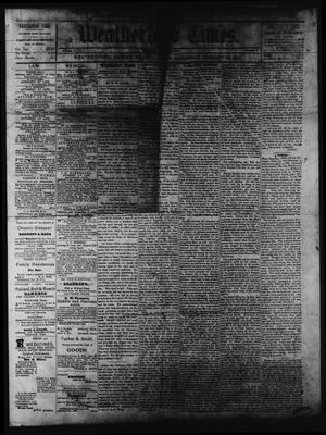 Weatherford Times. (Weatherford, Tex.), Vol. 5, No. 3, Ed. 1 Saturday, January 20, 1872