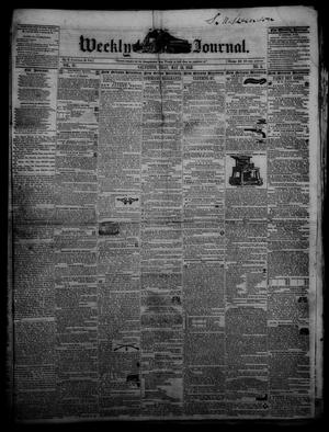 Primary view of object titled 'Weekly Journal. (Galveston, Tex.), Vol. 4, No. 5, Ed. 1 Friday, May 13, 1853'.