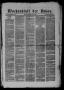 Newspaper: Wochenblatt der Union (Galveston, Tex.), Vol. 9, No. 32, Ed. 1 Sunday…