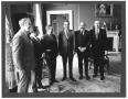 Photograph: [Jim Wright with Richard Nixon and others, c. 1970]