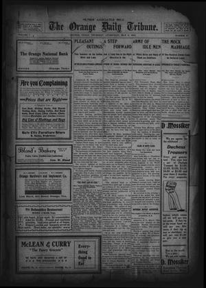 Primary view of object titled 'The Orange Daily Tribune. (Orange, Tex.), Vol. 1, No. 47, Ed. 1 Thursday, May 8, 1902'.