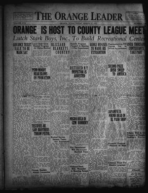 Primary view of object titled 'The Orange Leader (Orange, Tex.), Vol. 17, No. 211, Ed. 1 Friday, March 27, 1931'.