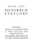 Pamphlet: Fourth Annual Exhibition of the Dallas Art Association [Price List]