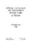 Thumbnail image of item number 3 in: 'Official Catalogue: Art Department State Fair of Texas: Twenty-First Annual Loan Collection of American Paintings'.
