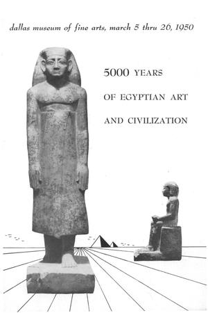 Primary view of object titled '5000 Years of Egyptian Art and Civilization'.