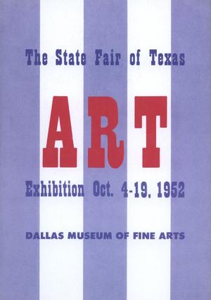 Primary view of object titled 'The Fourteenth Annual Exhibition of Texas Painting and Sculpture 1952'.