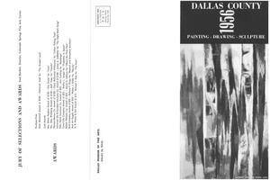 Primary view of object titled '27th Annual Dallas County Exhibition: Painting, Drawing, Sculpture, 1956'.