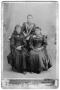 Photograph: [Three female Weatherford College students, 1895]