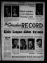 Newspaper: The Canadian Record (Canadian, Tex.), Vol. 72, No. 19, Ed. 1 Thursday…