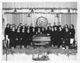 Photograph: [Weatherford College Chorus, c. 1946-7]