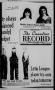 Newspaper: The Canadian Record (Canadian, Tex.), Vol. 92, No. 17, Ed. 1 Thursday…