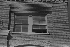 Primary view of [Window of the alleged sniper's perch at the Texas School Book Depository]
