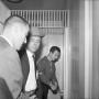 Photograph: [Lee Harvey Oswald at Dallas Police headquarters on November 22, 1963]