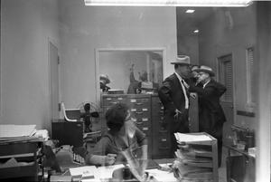 Primary view of object titled '[Homicide and Robbery Bureau within the Dallas Police Department]'.