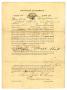 Legal Document: [Volunteer enlistment document of Joseph Short, September 18, 1862]