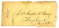 Text: [Envelope for Lieut. Hamilton K. Redway, September 1864]