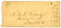 Primary view of [Envelope Addressed to Lieutenant H. K. Redway]