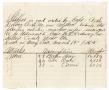 Text: [Receipt of supplies, March 19, 1865]