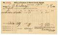Primary view of [Tax receipt for 1907, December 16, 1907]