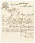Primary view of [Letter from Comptroller of Public Accounts Stephen H. Darden to Montague County Presiding Justice, April 9, 1875]