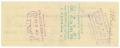 Thumbnail image of item number 2 in: '[Check from Levi Perryman to A.D Lunn, October 18, 1914]'.