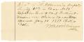 Primary view of [Receipt from M. A. Williams to W. A. Morris, January 10, 1879]