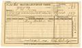 Primary view of [Receipt for taxes paid, December 1, 1890]