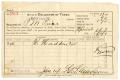 Primary view of [Receipt for taxes paid, January 14, 1890]