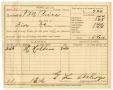 Primary view of [Receipt for property tax payment, November 13, 1896]