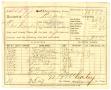 Legal Document: [Receipt for taxes paid, November 25, 1897]