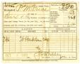 Legal Document: [Receipt for taxes paid, October 9, 1901]
