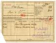 Primary view of [Receipt for taxes paid, 1902]