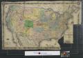 Thumbnail image of item number 1 in: 'Bacon's map of the United States.'.