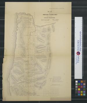 Primary view of object titled 'Map of Oregon Territory west of the Cascade Mountains.'.
