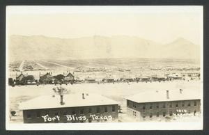 Primary view of object titled '[Fort Bliss, Texas]'.