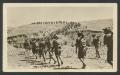 Postcard: [Army troops marching into Mexico]
