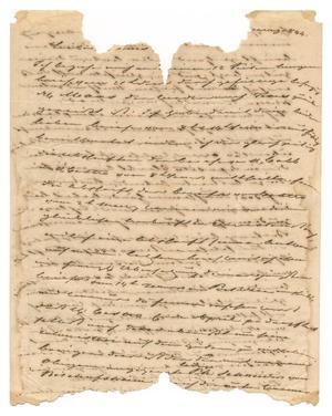 Primary view of object titled '[Letter from Ludwig Huth to Ferdinand Louis Huth, March 10, 1844]'.