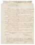 Letter: [Letter from Henri Castro to Ferdinand Louis Huth regarding the brig …