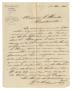 Letter: [Letter from Guillaume D'Hanis to Ferdinand Louis Huth, May 16, 1846]