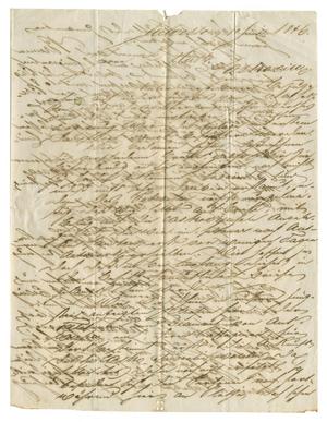 Primary view of object titled '[Letter from Illies & Co. to Ferdinand Louis Huth, June 18, 1846]'.