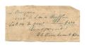 Text: [Receipt for $1.20, February 14, 1846]