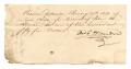 Primary view of [Receipt for $150, January 12, 1854]